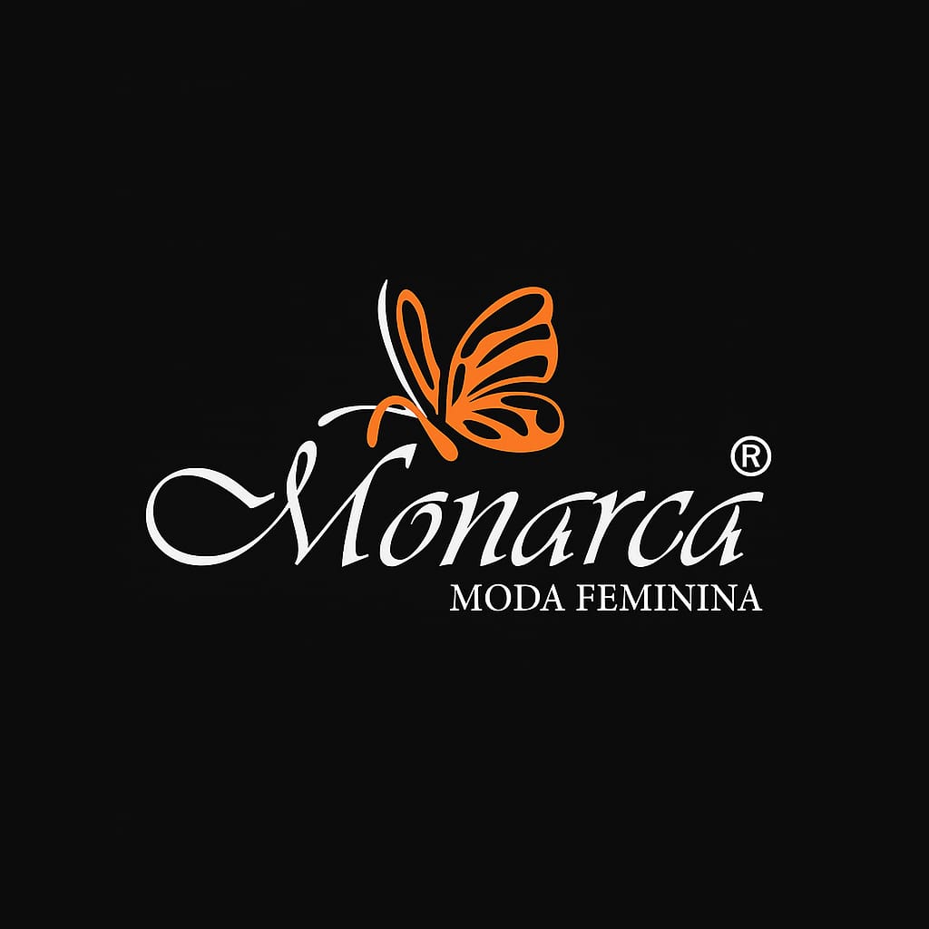 Logotipo Monarca Moda Feminina, Moda Feminina